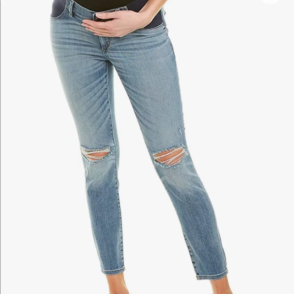 DL1961 Women's Maternity Florence Instasculpt Mid Rise Skinny Fit Jean s… - Picture 1 of 11